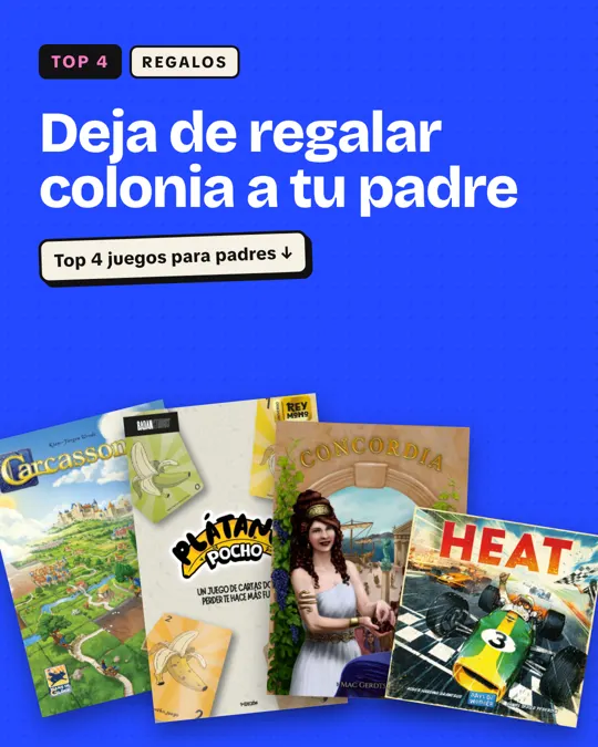 Deja de regalar colonia a tu padre: regálale un juego